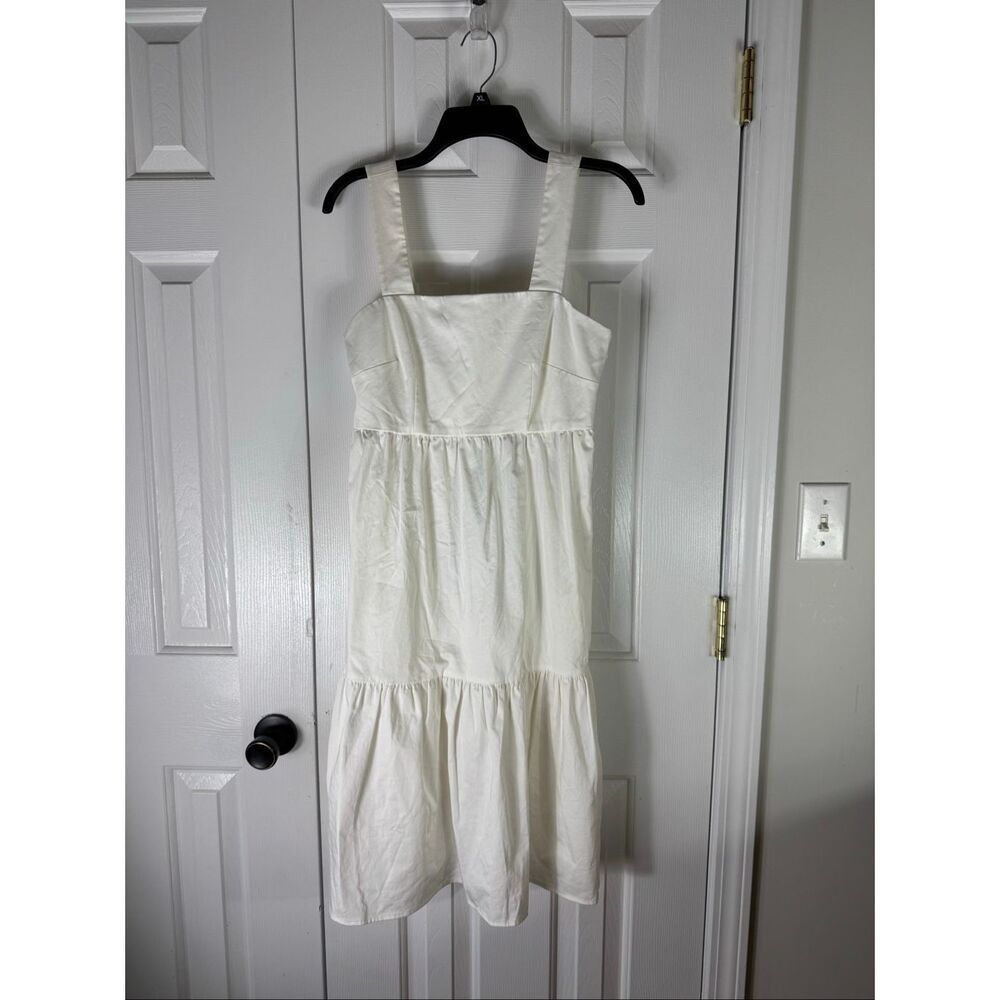 NWT Gal Meets Glam White Dress Size 4